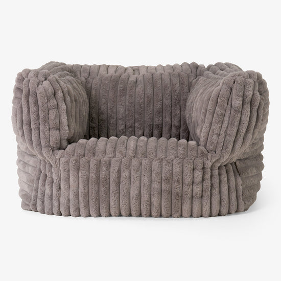 Albert Puff Sillón - Pana de Felpa Ultra Visón 01