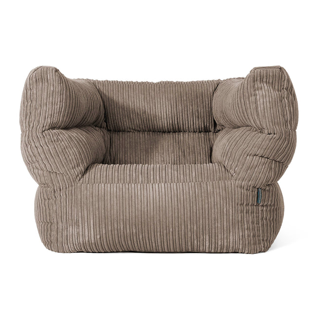 Albert Puff Sillón 2.0 - Pana Clásica Marrón empolvado 01