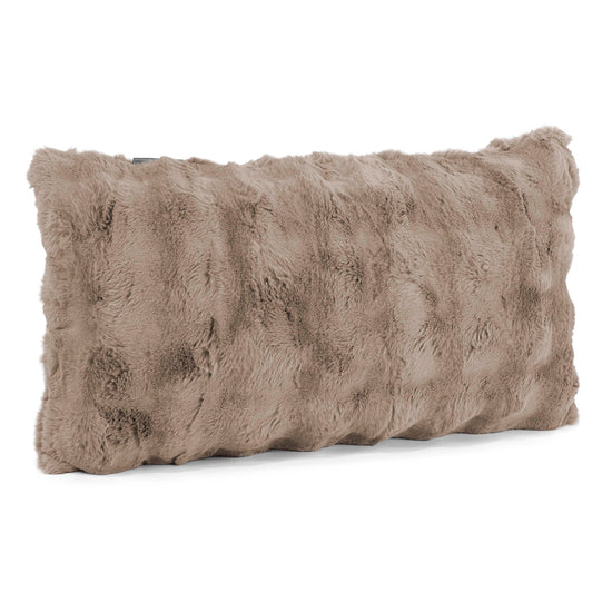 Fundas de Cojín Rectangular Gigante 40 x 70cm - Piel Sintética de Burbuja Vison 02