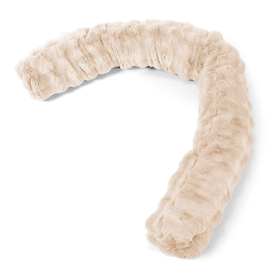 Almohada Gigante para Sofás XL - Piel Sintética de Burbuja Crema 01