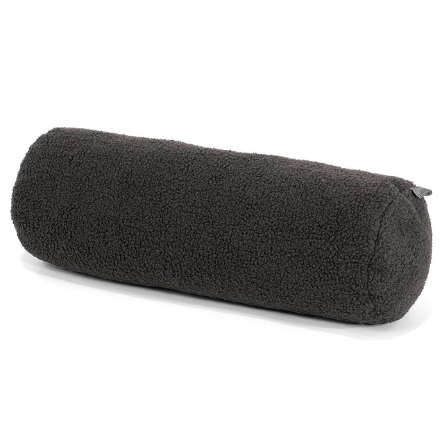 Fundas de Cojín Cilíndrico 20 x 55cm - Boucle Grafito 01