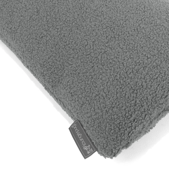 Fundas de Cojín Rectangular Gigante 40 x 70cm - Boucle Gris 02