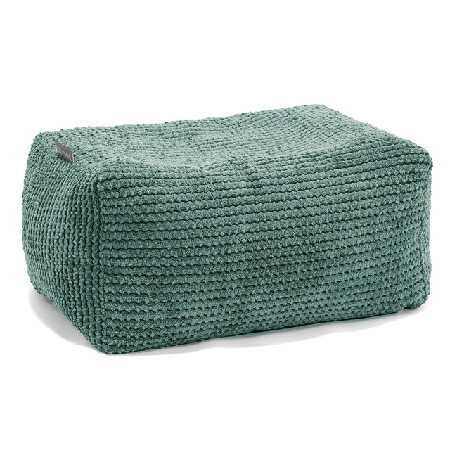 Reposapiés - Pompón Verde Musgo 01