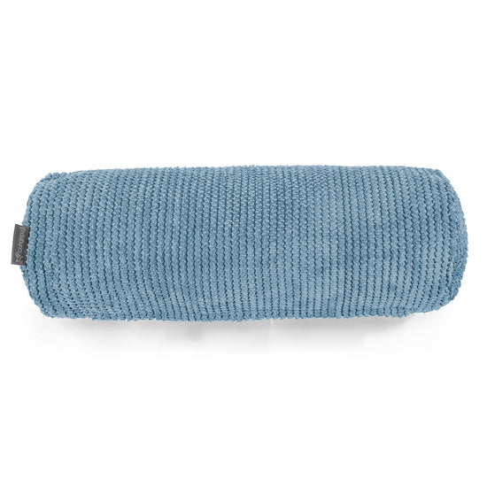 Fundas de Cojín Cilíndrico 20 x 55cm - Pompón Cielo 02