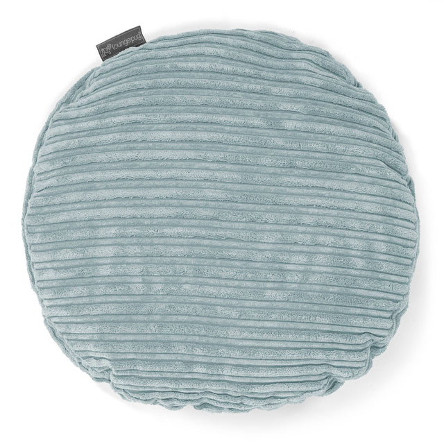 Fundas de Cojín Redondo 50cm - Pana Clásica Menta 01