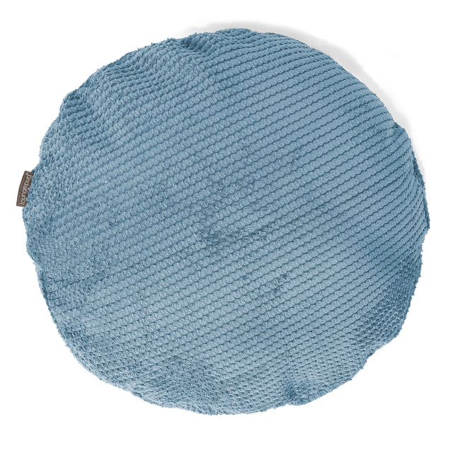 Fundas de Cojín Redondo 50cm - Pompón Cielo 01