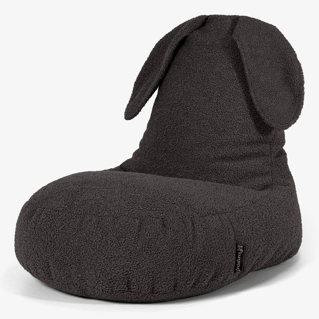 Silla Puff Infantil Animal Conejo de 2 a 6 años Funda de Repuesto - Boucle 01