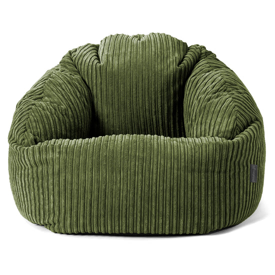 Puf Bubble - Pana Clásica Bosque Verde 01