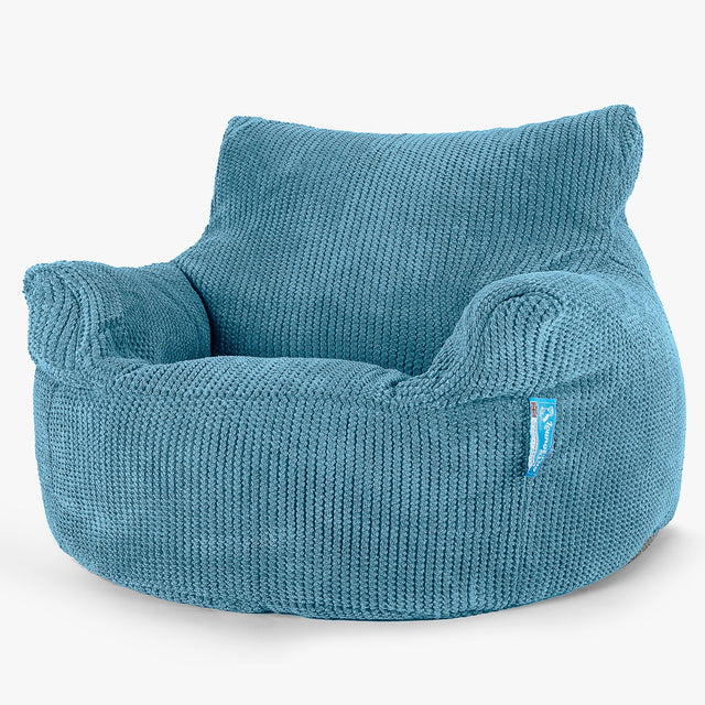 Puff Sillón para niños 3-8 años Funda de Repuesto - Pompón 01