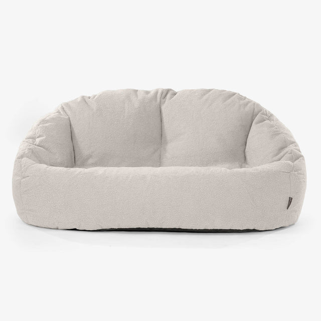 Puf Grande Bubble - Boucle Marfil 01