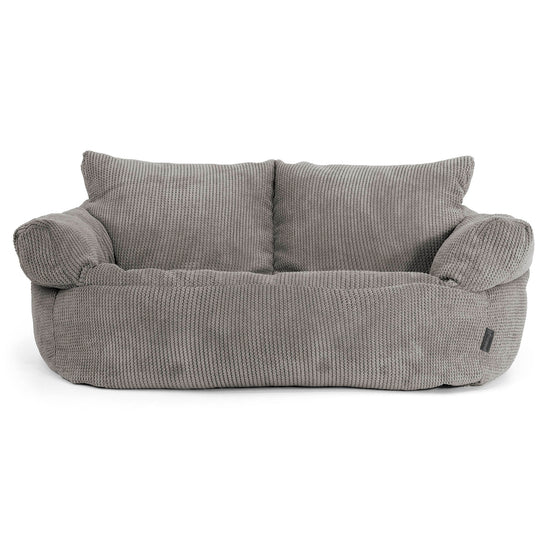 Puf Sofá Josephine - Pompón Carbón Gris 01