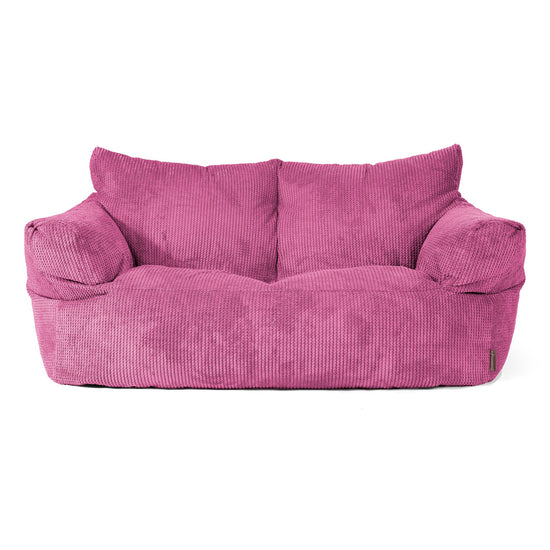 Puf Sofá Josephine - Pompón Rosa 01