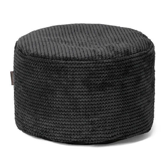 Reposapiés Redondo - Pompón Negro 01