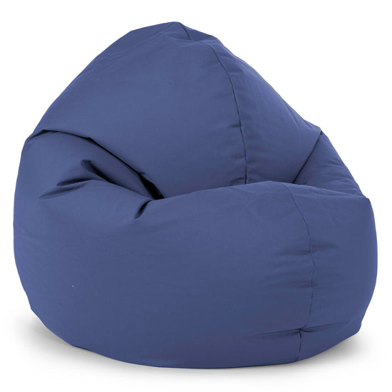 Puf Flexiforma para Adulto - Fácil Cuidado Exterior Azul Marino 01