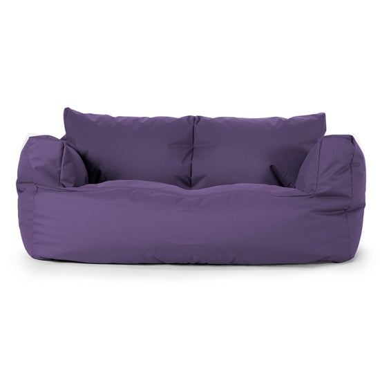 Puf Sofá Josephine - Fácil Cuidado Exterior Morado 01