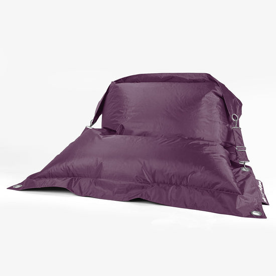 Puff Gigante Cama XXL 'Con Correas' - SmartCanvas™ Morado 01