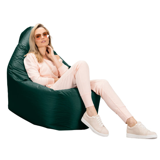 Puff Gigante Cama XXL - SmartCanvas™ Azul cerceta 05