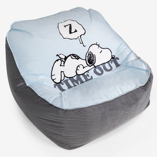 Charlie Brown y Snoopy Puf Silla Encorvada - Hora de Descanso 01