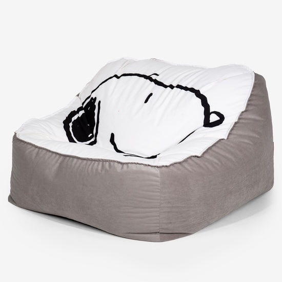 Charlie Brown y Snoopy Puf Silla Encorvada - Snoopy 02