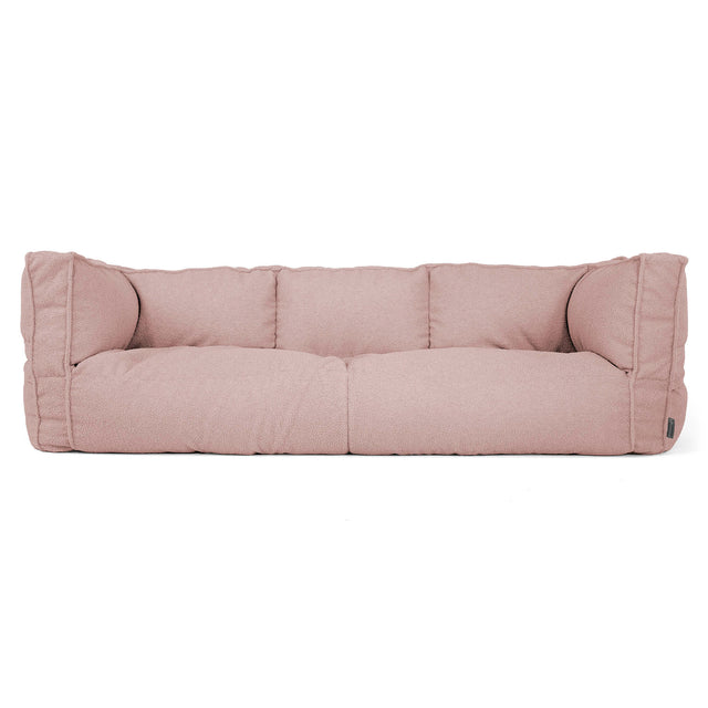 Albert Puf Sofá 3 plazas - Boucle Rosa_01