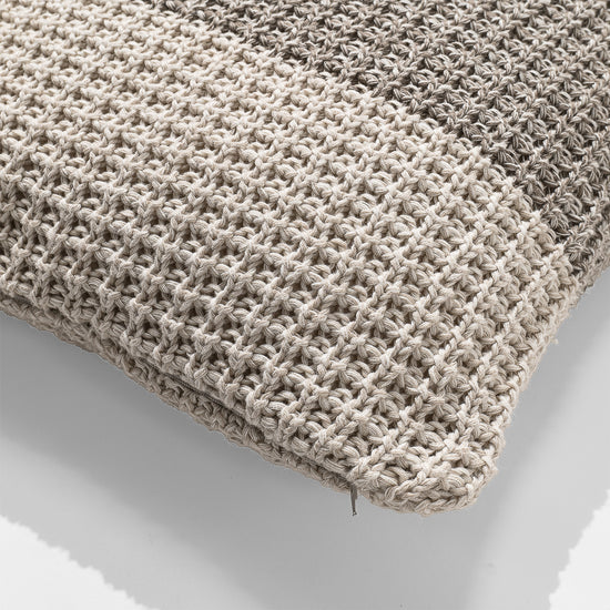 Cojín 47 x 47cm - Algodón 100% Chester Crema 02
