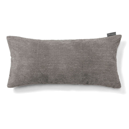 CloudSac 50 Almohada Gigante Viscoelástica 40 x 80cm - Pompón Carbón Gris