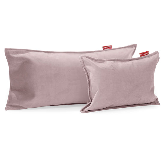 CloudSac 50 Almohada Gigante Viscoelástica 40 x 80cm - Terciopelo Rosa 0