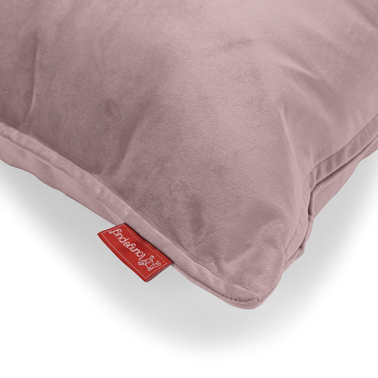 CloudSac 50 Almohada Gigante Viscoelástica 40 x 80cm - Terciopelo Rosa 0