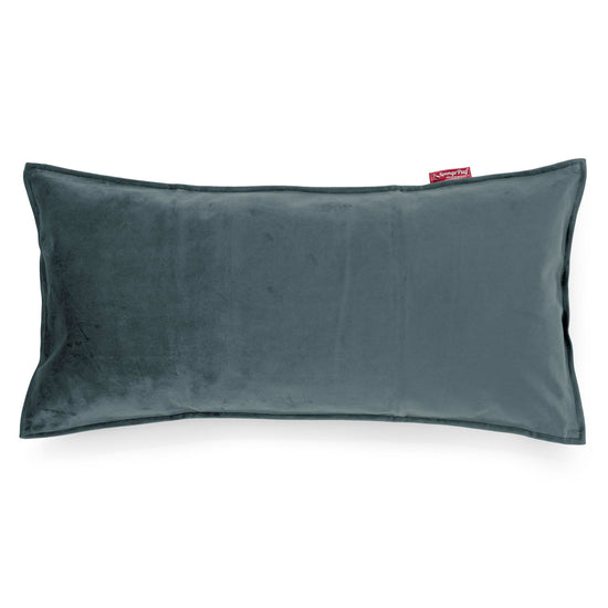 CloudSac 50 Almohada Gigante Viscoelástica 40 x 80cm - Terciopelo Turquesa 0