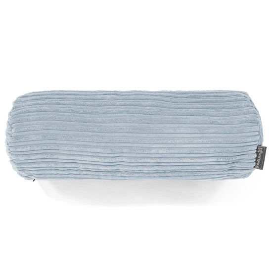 Cojín Cilíndrico 20 x 55cm - Pana Clásica Bebé Azul 02
