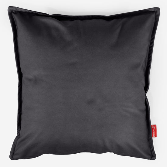 Fundas de Cojín Extra Grande 70 x 70cm - Cuero Vegano Negro 01