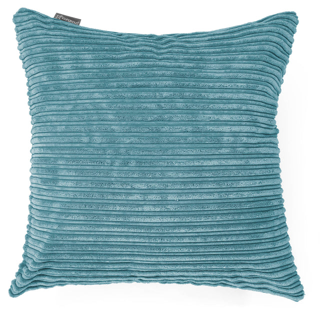 Cojín Extra Grande 70 x 70cm - Pana Clásica Egeo Azul 01