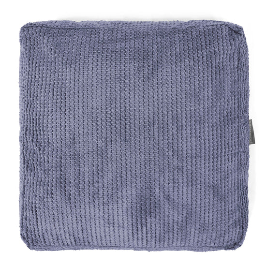 Cojín de Piso Grande - Pompón Morado 03