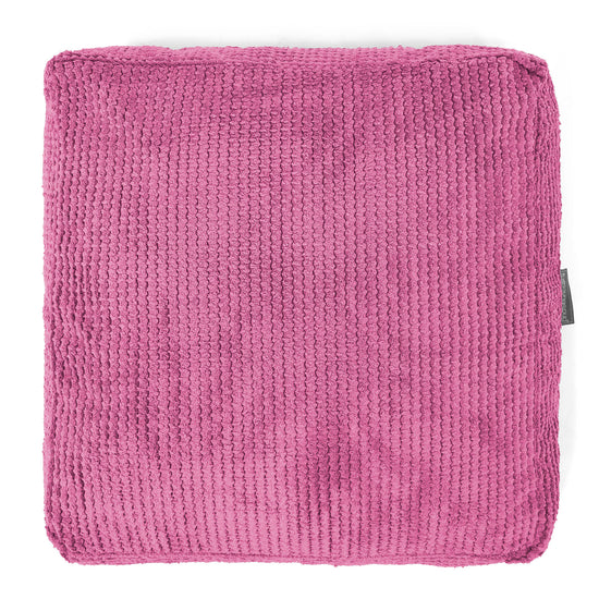 Cojín de Piso Grande - Pompón Rosa 03
