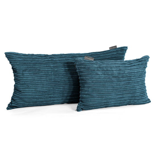 Cojín Rectangular 35 x 50cm - Pana Clásica Azul marino 03