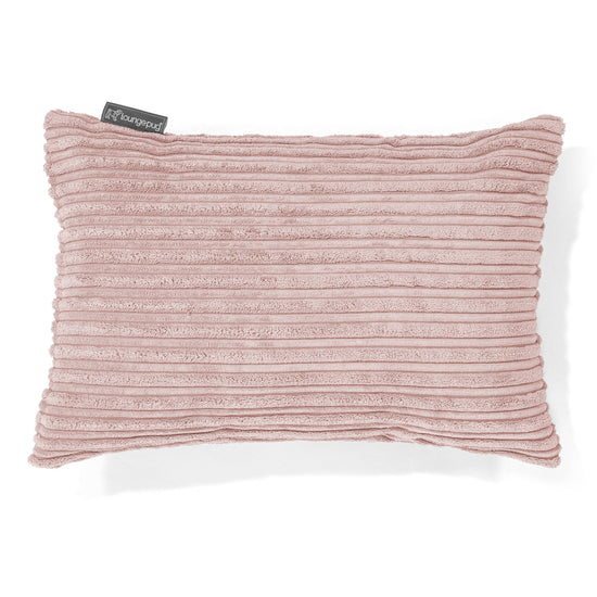 Cojín Rectangular 35 x 50cm - Pana Clásica Rosa Claro 01