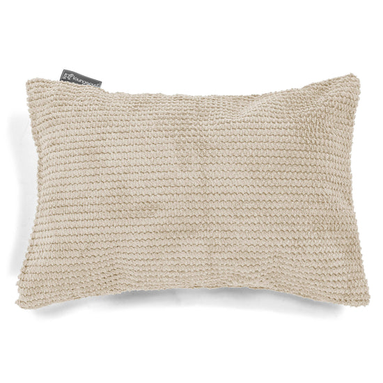 Cojín Rectangular 35 x 50cm - Pompón Crema 01
