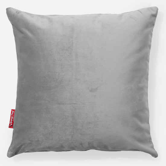 Cojín 47 x 47cm - Terciopelo Plata 01