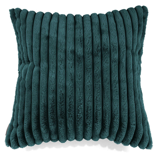 Fundas de Cojín Extra Grande 70 x 70cm - Pana de Felpa Ultra Turquesa 01
