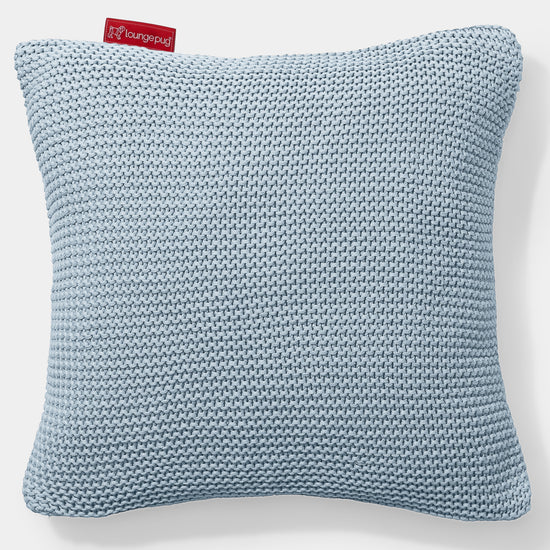 Cojín 47 x 47cm - Algodón 100% Ellos Azul Brumoso 01
