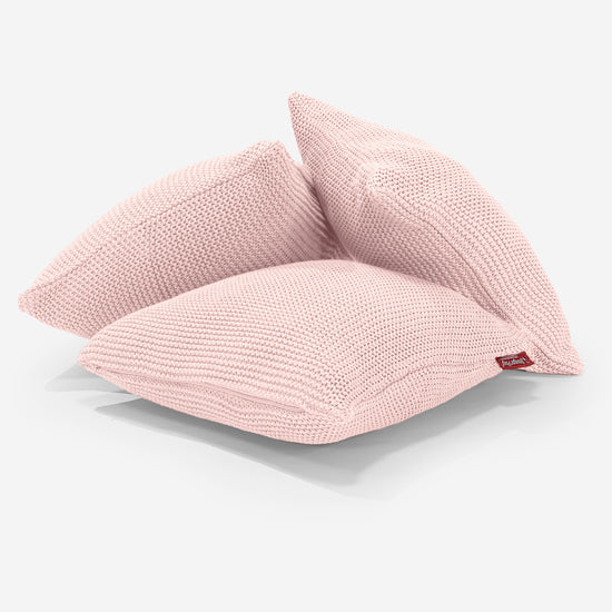 Cojín 47 x 47cm - Algodón 100% Ellos Bebé rosa 03