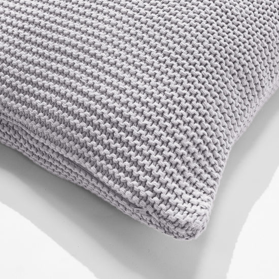 Cojín 47 x 47cm - Algodón 100% Ellos Gris claro 02