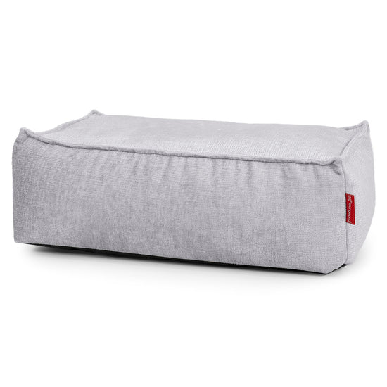 Escabel Gigante - Chenille Gris 01