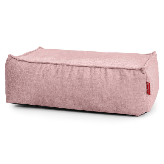 Escabel Gigante - Chenille Rosa 01