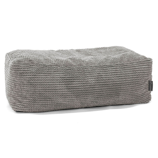 Escabel Gigante - Pompón Carbón Gris 01