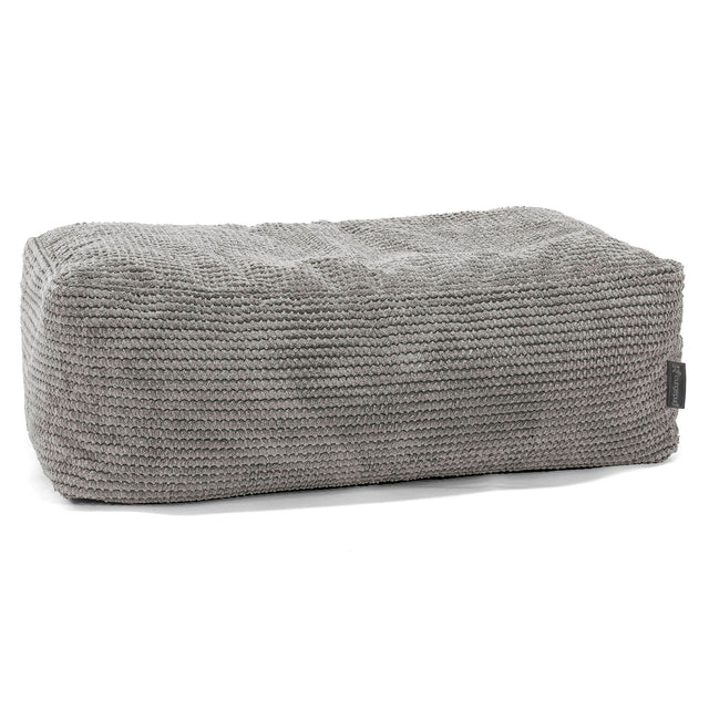 Escabel Gigante - Pompón Carbón Gris 01