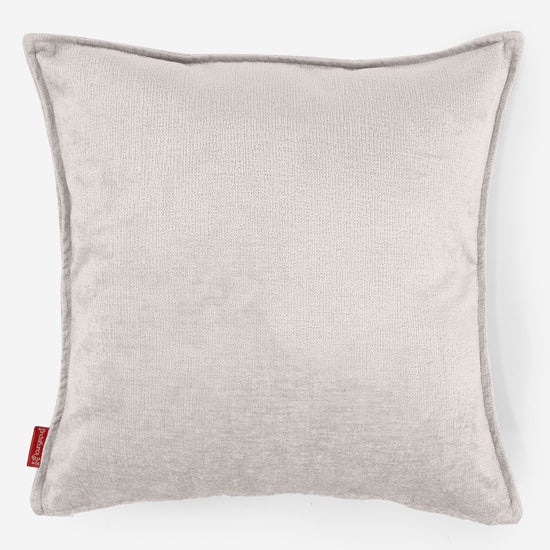 Fundas de Cojín Extra Grande 70 x 70cm - Chenille Crema 01
