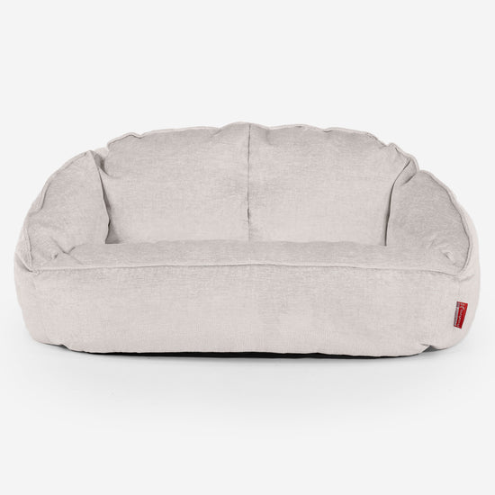 Puf Grande Bubble - Chenille Crema 01
