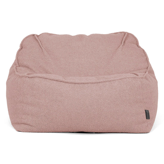 Puf Silla Encorvada - Boucle Rosa_01