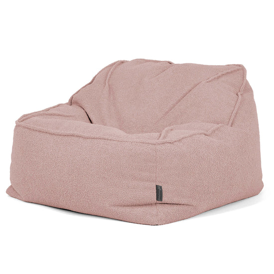 Puf Silla Encorvada - Boucle Rosa_03